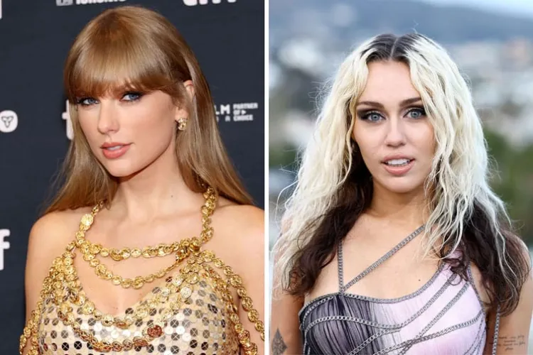 Taylor Swift y Miley Cyrus , las favoritas en los Grammy