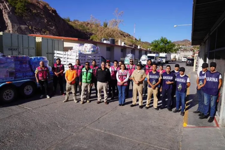 Entrega Gobierno de Sonora 111 toneladas de ayuda