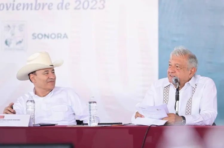 Trabajamos a paso firme junto al presidente López Obrador: Alfonso Durazo