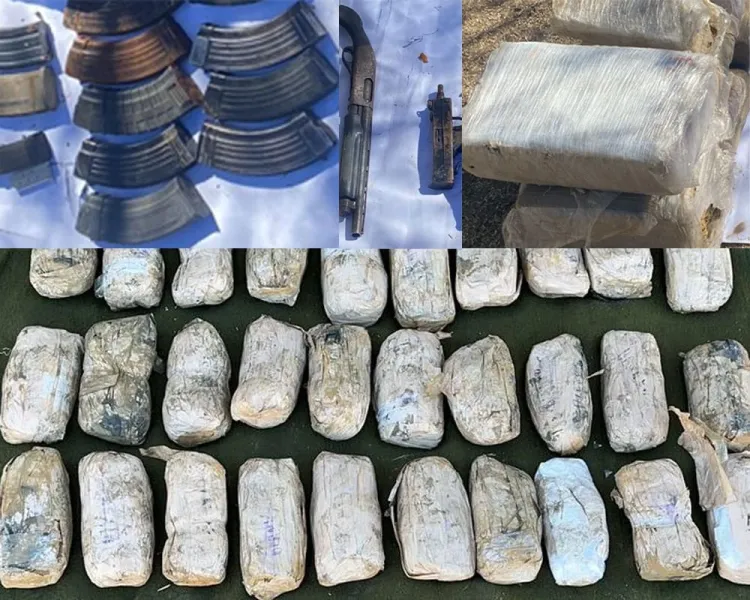 Incautan alrededor de 160 mil dosis de narcóticos en Nogales