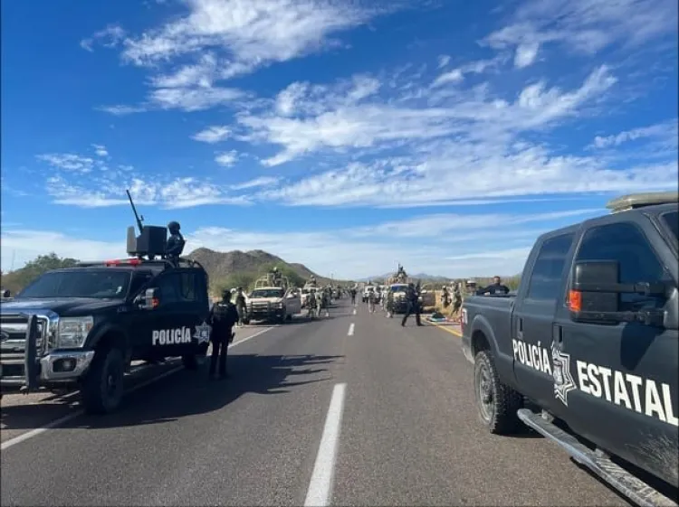 Aseguran armas y vehículos durante operativos en zona de Altar