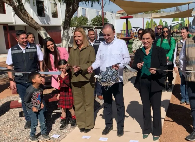 Inaugura gobernador espacio infantil en Cereso 1 de Hermosillo