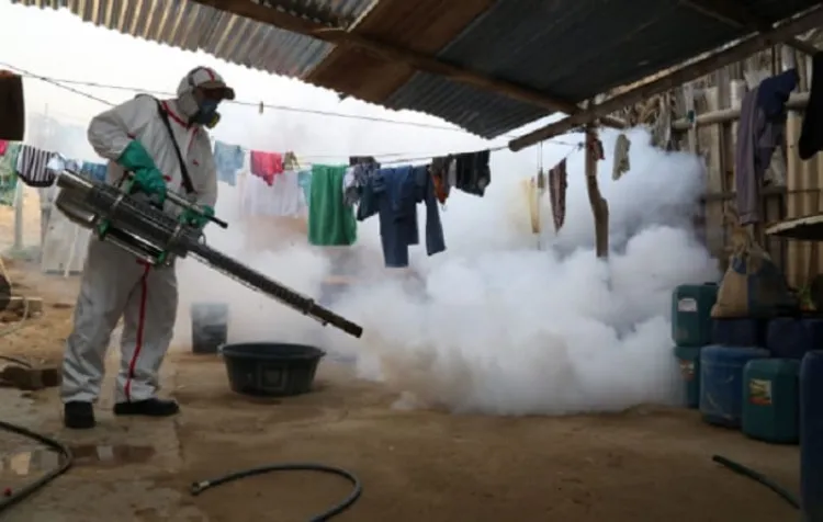 Aumenta ola de dengue un 433% entre 2022 y 2023