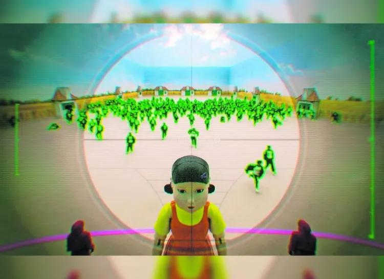 Hacen realidad "El juego del calamar"