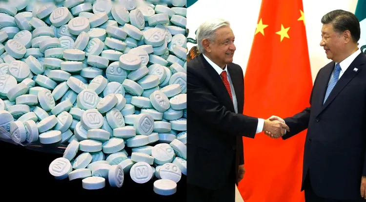 Celebra AMLO que China y México trabajarán contra tráfico de fentanilo
