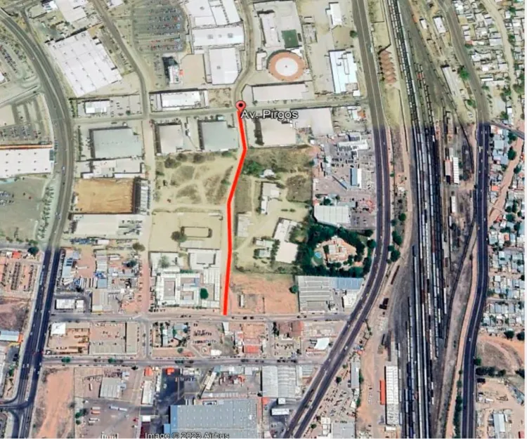 Agregan pavimentación de calle Pirgos a consulta de Fopin