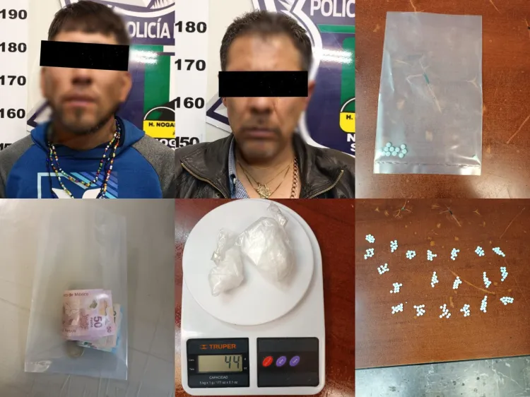 Capturan a dos en posesión de Fentanilo
