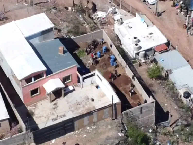 Encuentran más restos humanos en casa cateada en marzo