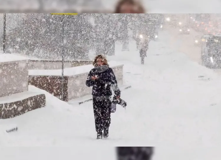 Temperatura hasta menos 50 grados en Rusia por invierno