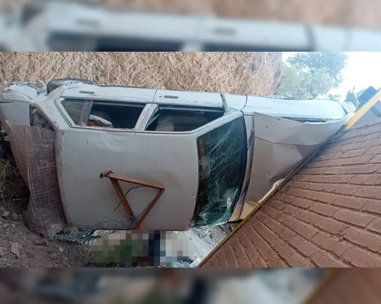 Sufre mujer lesiones de vida o muerte tras accidente automovilístico