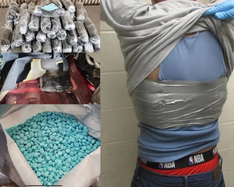 Incrementan aseguramientos a traficantes ‘mulas’ en garitas locales