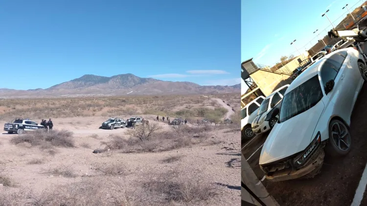 Aseguran vehículo después de persecución; activan “Código Rojo”