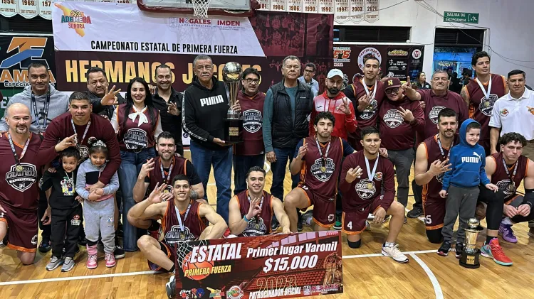 Consigue Nogales el doblete de oro