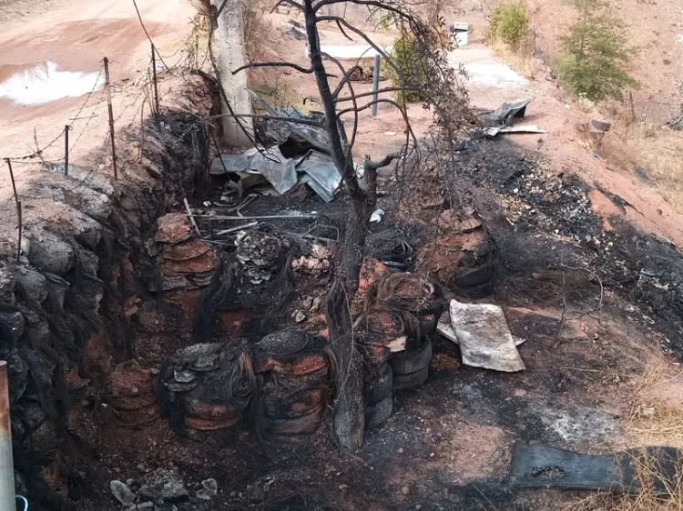 Muere calcinado en incendio de su vivienda