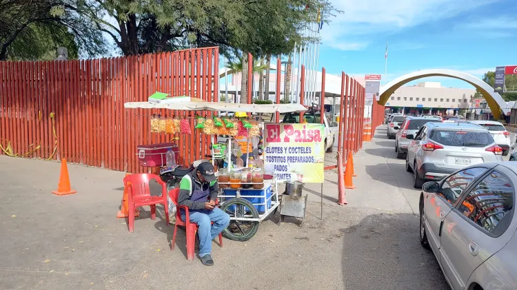Fortalecen seguridad perimetral en garita Puerta de México