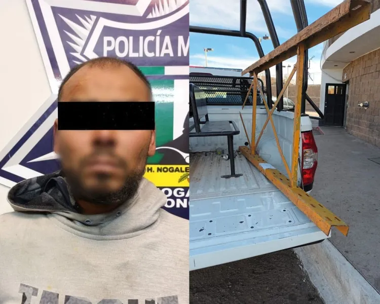Capturan a ladrón con las ‘manos en la masa’