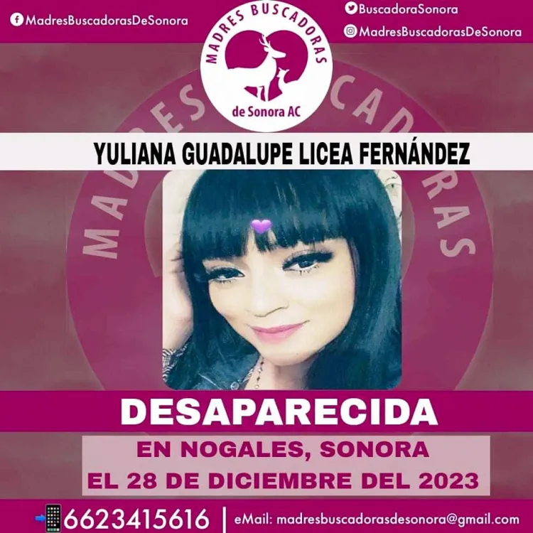 Solicitan familiares apoyos para encontrar a Yuliana