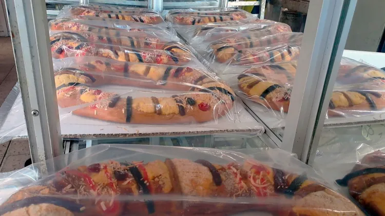 Listas panaderías para venta de la Rosca de Reyes