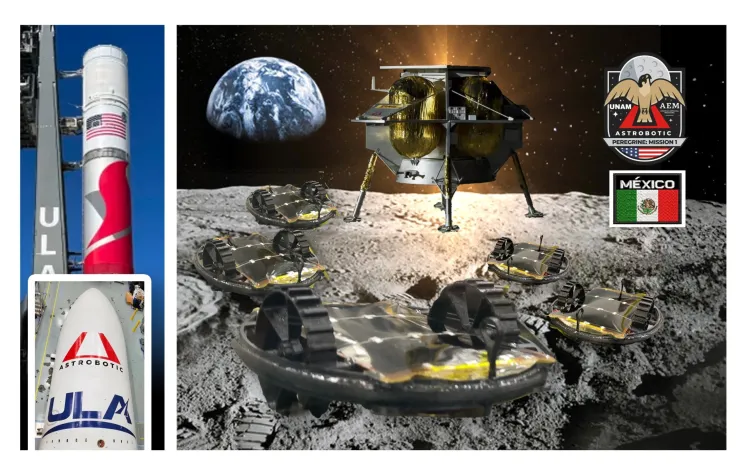 Lanza México primer misión a la Luna en la historia