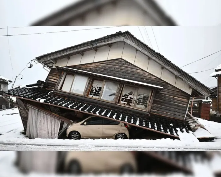 Vuelve a temblar en Japón; el epicentro es el mismo del 1 de enero