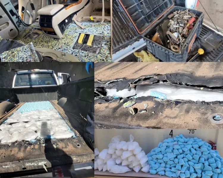 Llegan al millón de pastillas de fentanilo decomisadas por la CBP