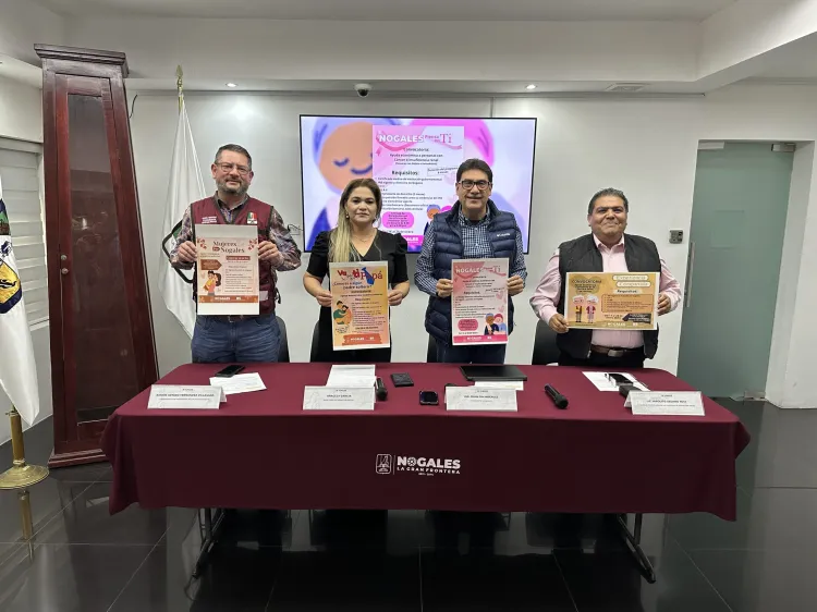 Presentan programas de apoyo para familias nogalenses