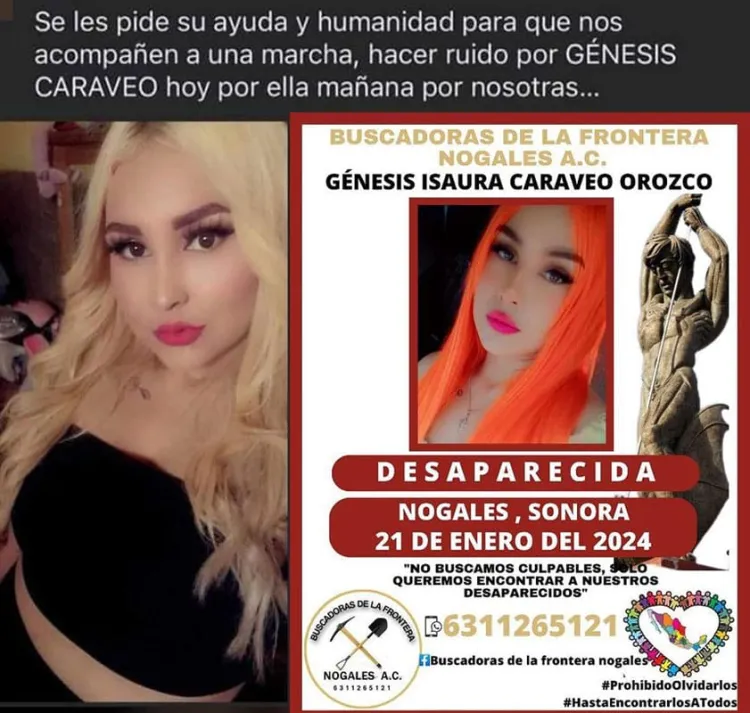 Buscan a Génesis Isaura; desaparecida desde el domingo