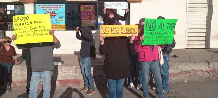 Exigen vecinos información de obras del ferrocarril