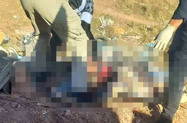 Encuentran a persona sin vida entre la basura