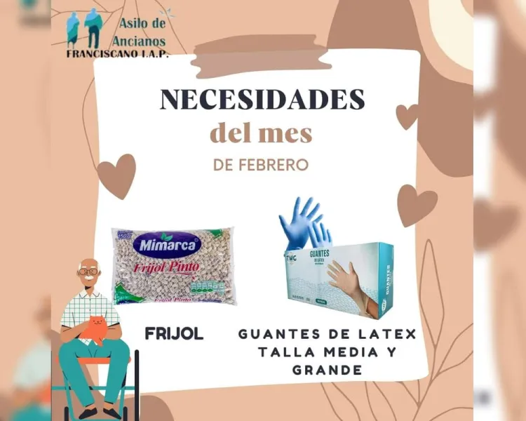 Solicitan el apoyo de la comunidad para el asilo de ancianos Franciscano