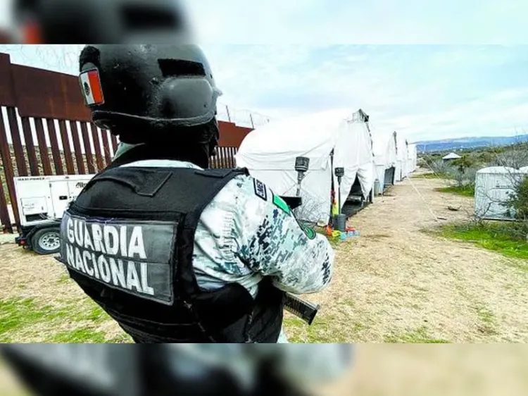 Trabaja la GN y el INM en Tijuana contra cruces VIP