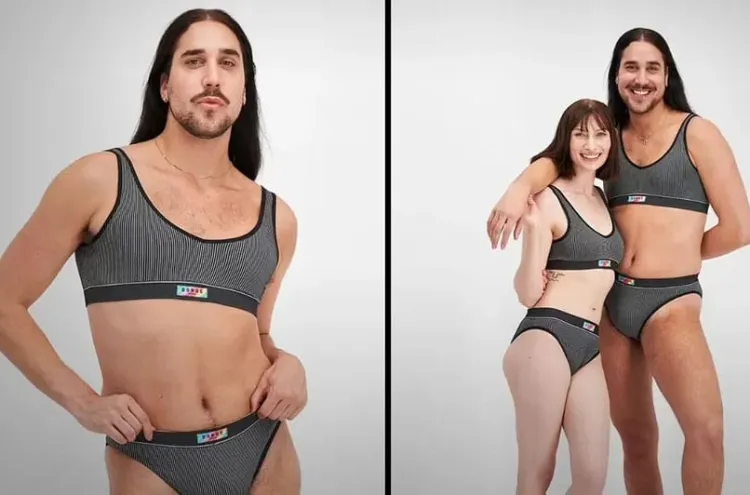 Critican a marca de ropa por modelo no binario mostrando bikini