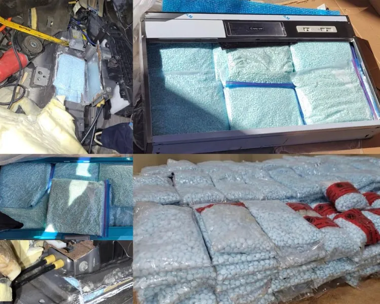 Aseguran en frontera de Arizona cuatro cargamentos de droga