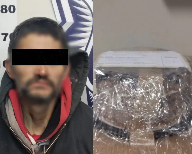 Atrapan a ladrón de pastelería con un pastel en la mano