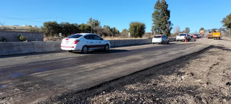 Rehabilitan tramo afectado en la Carretera Internacional