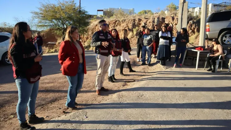 Anuncian pavimentación de la calle Sao Paulo en la Esperanza