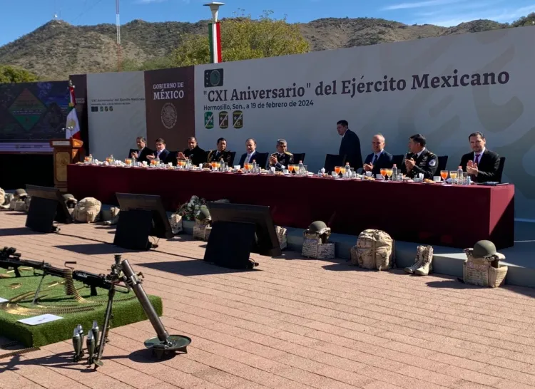 Conmemoran el 111 aniversario del Ejército Mexicano