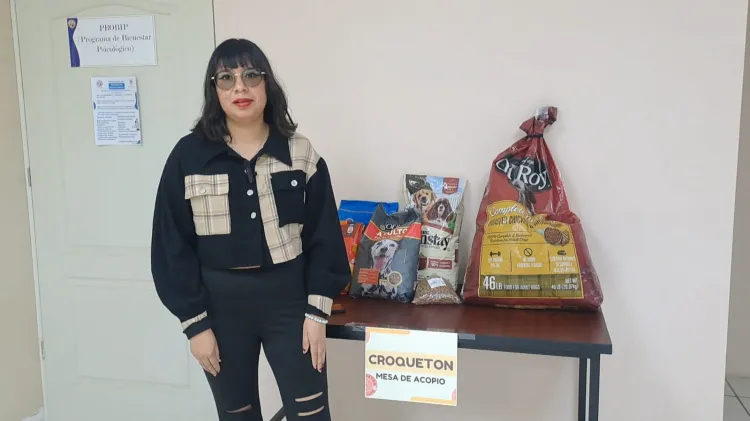 Invitan estudiantes a unirse a colecta la “Croquetón”