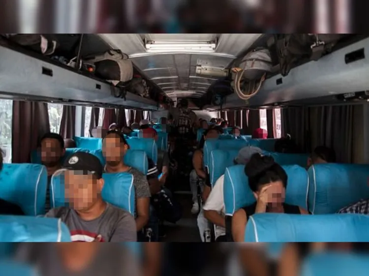 Anuncia EU castigo a empresarios de transportes que faciliten migración irregular