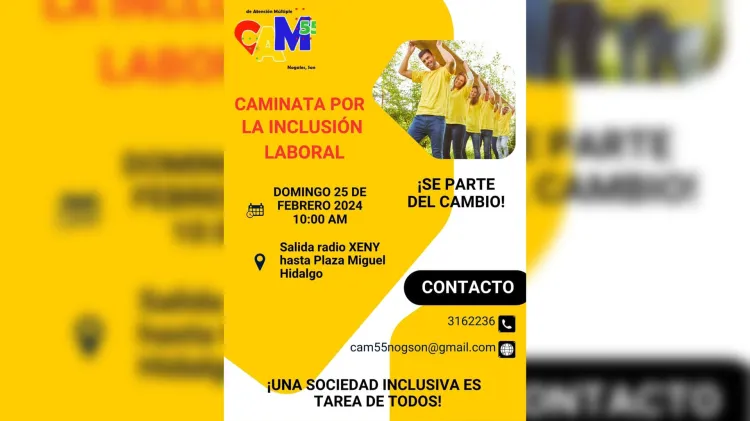 Invitan a marcha por el Día de la Inclusión Laboral