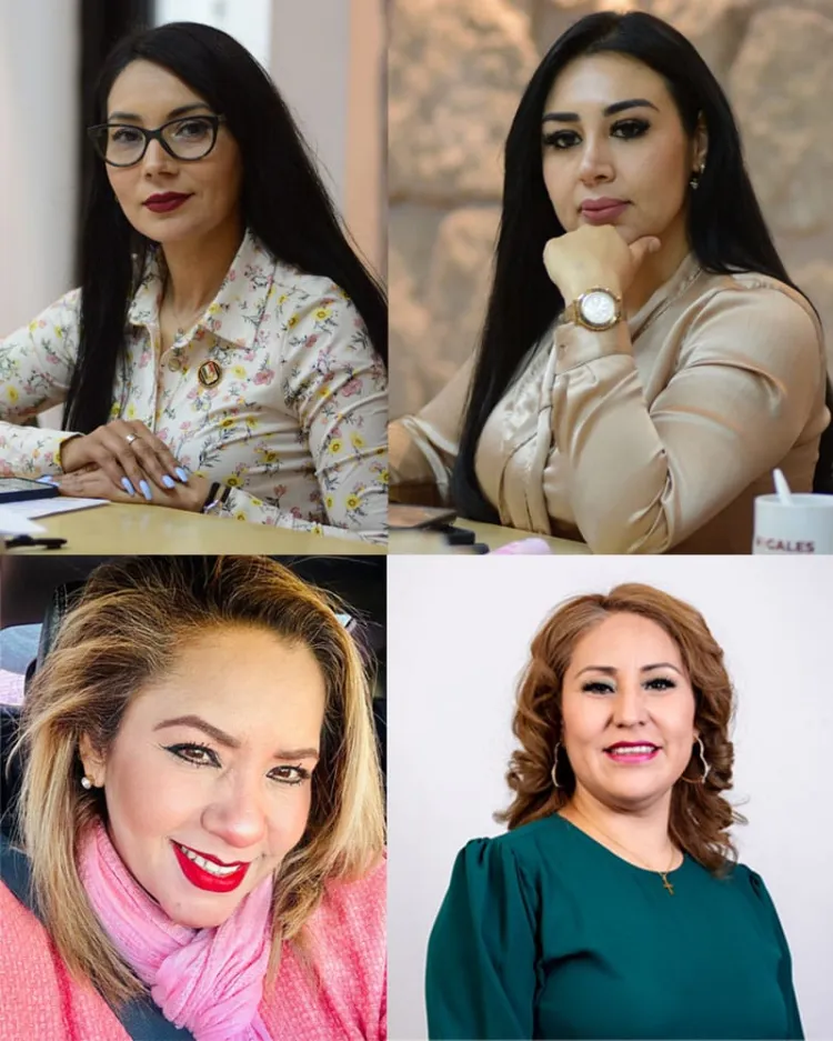 Serán Katty Amparano y Elizabeth Marín regidoras suplentes