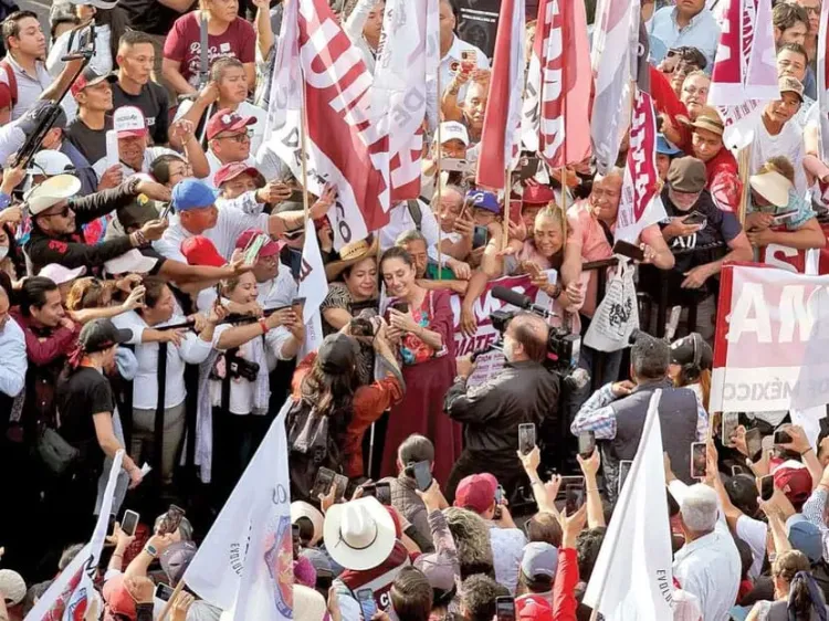 Vamos a cuidar legado de López Obrador; Sheinbaum arranca campaña