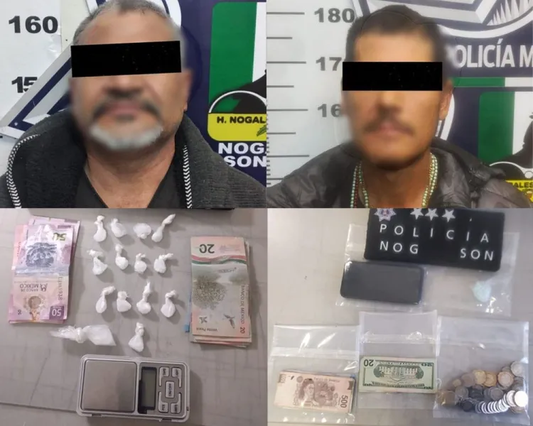 Detienen autoridades a presuntos vendedores de drogas