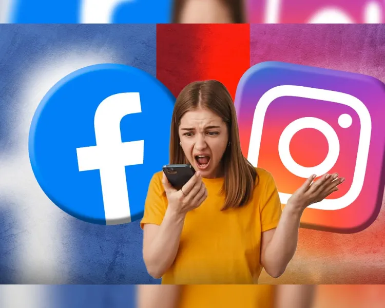 Reportan usuarios caída de Facebook, Instagram y Messenger