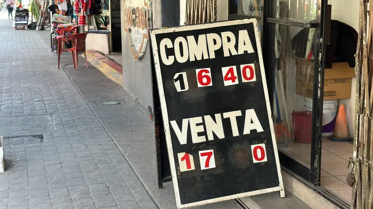 De nueva cuenta el dólar a la baja