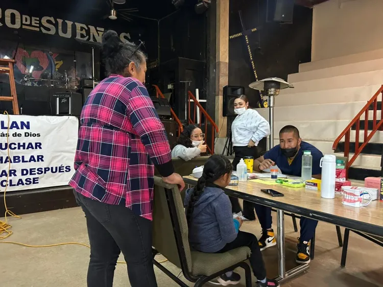 Ofrecen Jornada de Salud en albergue Ministerios Nana