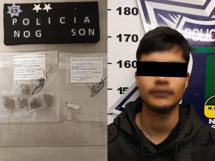 Fumaba “hierba mala” en la vía pública; cargaba con más dosis