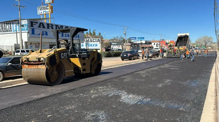 Avanzan trabajos de obras en la Ruiz Cortines