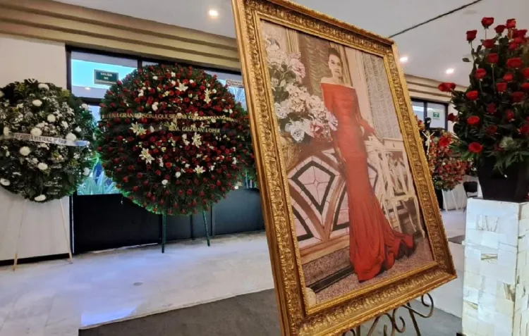 Envían “El Chapo” y hasta “El Mayo” flores a “La Gilbertona” en su funeral