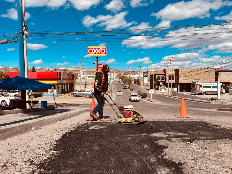 Brindan mantenimiento en calles del sector Las Bellotas